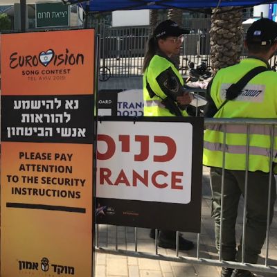 Tel Avivin Euroviisuissa on tiukat turvatoivet 