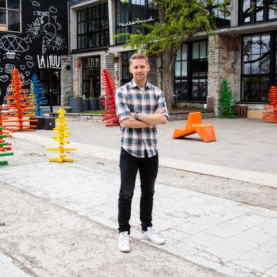 Jaanus Juss on Telliskiven luovan keskuksen perustaja.