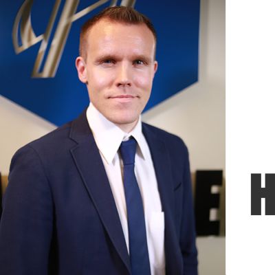 Kuva Juha-Matti Huhtasesta ja Huhtanen Capitalin logo