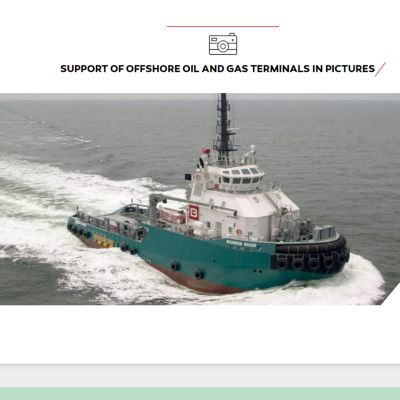 Kuvakaappaus Bourbon Rhode -hinaajasta bourbonoffshore -yhtiön nettisivuilta.