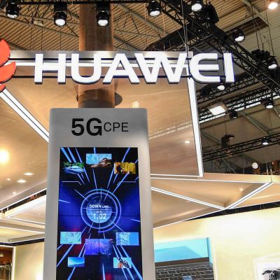 Huawein messuosasto Pekingissä.