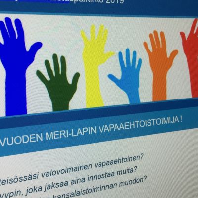 vapaaehtoistyö, tunnuspalkinto