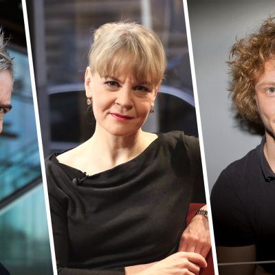 Hannu Lintu, Susanna Mälkki ja Santtu-Matias Rouvali.