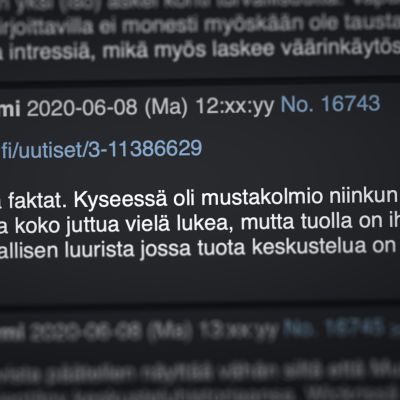 Kuvakaappaus Torilauta keskustelufoorumilta.