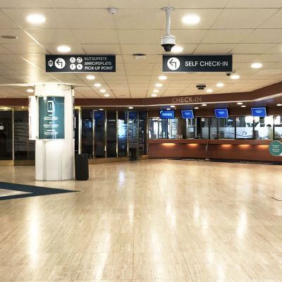 Silja Linen terminaali Turussa.