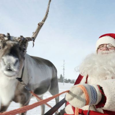 Joulupukki lähti matkaan Korvatunturilta