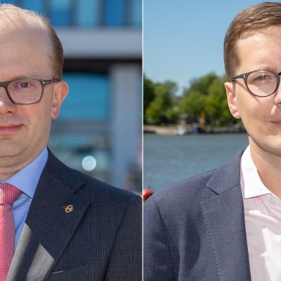 Penna Urrila ja Ilkka Kaukoranta.