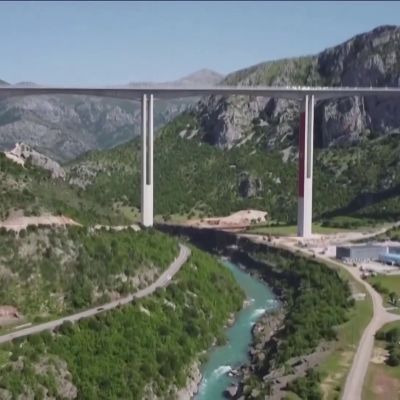 Kiinan rahoittama miljardihanke korvaa “kuoleman tien” Montenegrossa