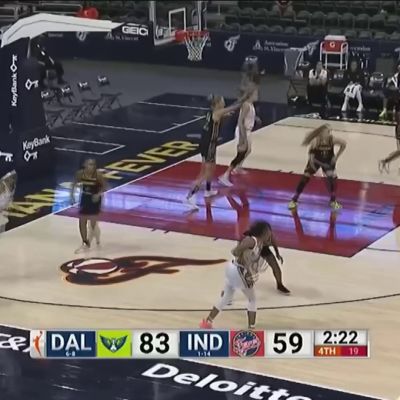 Awak Kuier pelasi neljä minuuttia ja pussitti kaksi vapaaheittoa, kun Dallas Wings voitti Indiana Feverin