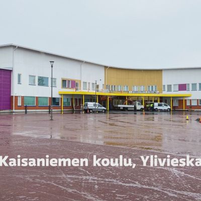 Kaisaniemen koulu Ylivieskassa on upouusi 500 oppilaan yläkoulu