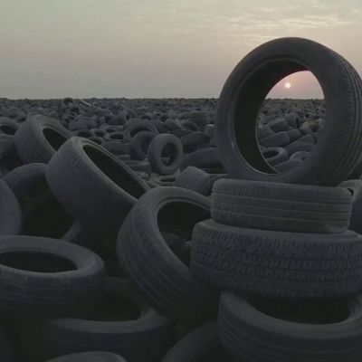 Kuwait alkaa kierrättää autonrenkaita