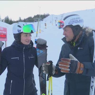 Tanja Poutiainen-Rinne ja Kalle Palander - kumpi vei alppilegendojen mittelön?