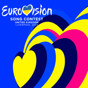 Vuoden 2023 Euroviisujen grafiikkaa ja logo