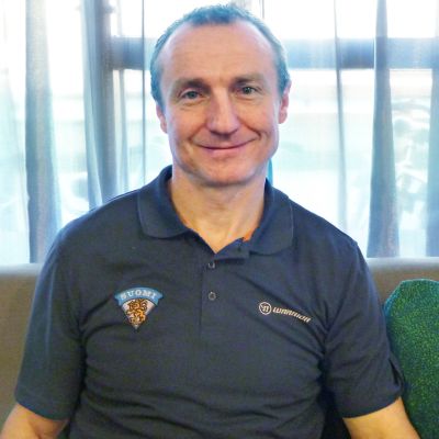 Suomen maajoukkueen general manager Jere Lehtinen Lappeenrannassa.
