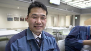 Yoshinori Takahashi är talesman för kraftbolaget Tepco. Yoshinori Takahashi, talesman för kraftbolaget Tepco.