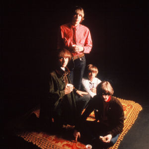 The Byrds Gene Clarkin lähdön jälkeen: David Crosby, Michael Clarke, Chris Hillman ja Roger Mc Guinn The Byrds -yhtye