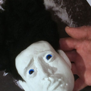 Eraserhead-hahmon muotoilua.