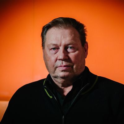 Entinen taidekauppias Jouni Ranta.
