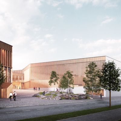 Karin kampus luonnoskuva Rauma