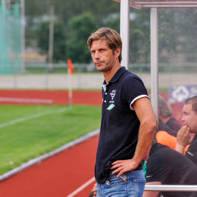 EIF:s tränare Stefan Strömborg.