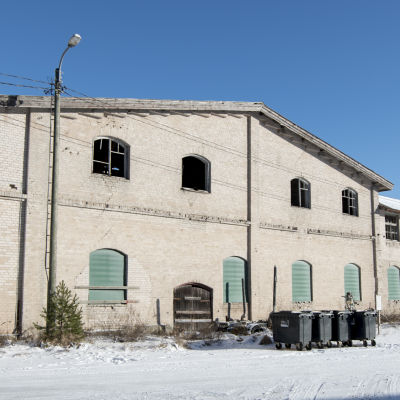 En gammal tegelfabrik i Tvärminne