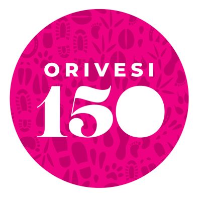 Oriveden uusi pinkki logo