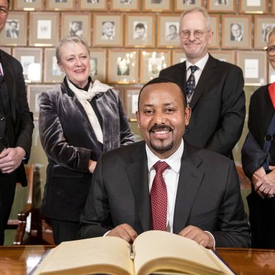 Nobelin rauhanpalkinto Abiy Ahmedille