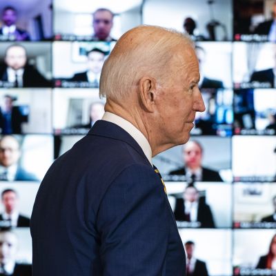 Presidentti Biden puhuu USA:n talouden tilasta