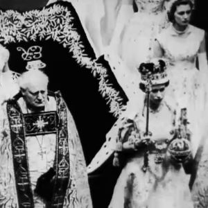 Kuningatar Elisabet II:n kruunajaiset (1953).