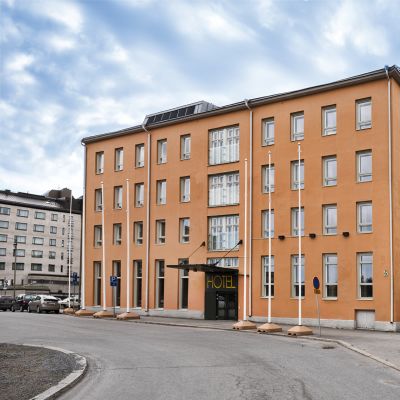 Entinen hotelli Kantarellis Vaasassa.