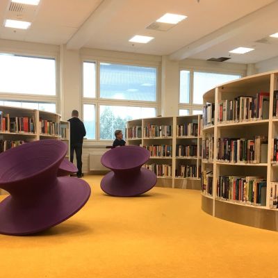 Lahden ammattikorkeakoulun uusi kirjasto