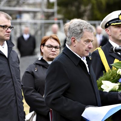 Juha Sipilä ja Sauli Niinistö