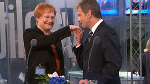 Tarja Halonen ja Sauli Niinistö, presidentinvaalit 2006