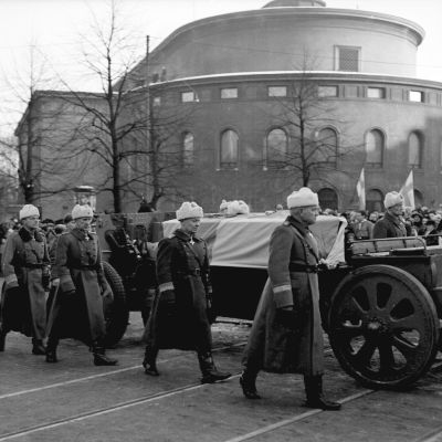 Mannerheims begravning, 1951