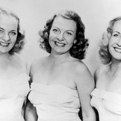 Laulutrio Harmony Sisters: Raija Valtonen, Maire Valtonen ja Vera Valtonen 1940-luvulla