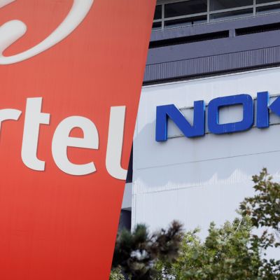 airtel ja nokia -logot