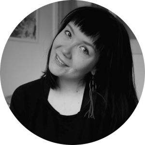 Kuvassa toimittaja Tiina Svensk