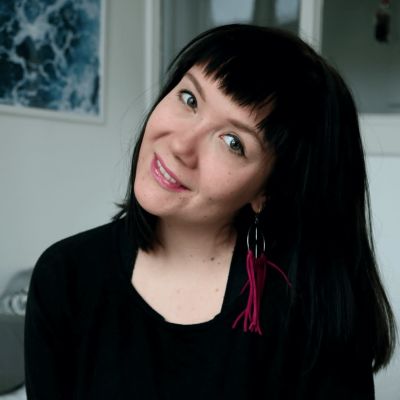 Kuvassa toimittaja Tiina Svensk