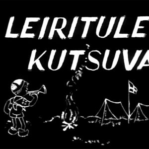 Filmiveljen lyhytfilmin aloituspiirros. Kuvakaappaus filmiltä.