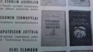Iivo Härkösen kirja Suomen Thremopylai