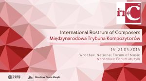 International Rostrum of Composers 2016