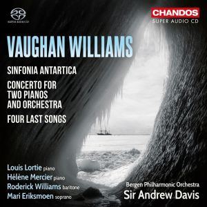 Bergenin filharmonisen orkesterin levy (Ralph Vaughan Williamsin musiikkia).