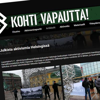 kuvakaappaus kohtivapautta-sivustolta