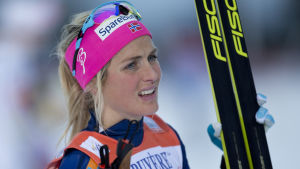 Therese Johaug har fått utstå mycket spott och spe bland annat i Finland. Therese Johaug.