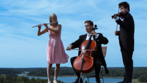 Mirjam Granqvist, Erkki Lahesmaa och Christian Chao i Nagu 2010 Mirjam Granqvist, Erkki Lahesmaa och Christian Chao i Nagu 2010