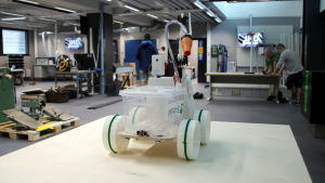 Det nya innovationscentret vid Villmanstrands tekniska högskola. Det nya innovationscentret vid Villmanstrands tekniska högskola.