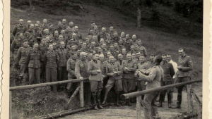 SS-upseeri Karl Hoeckerin 116 kuvan albumista, jossa on kuvia Auschwitz-Birkenausta ja ympäristöstä vuodelta 1944. U.S. Holocaust Memorial Museum/EPA/Yle