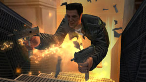Kuvakaappaus Max Payne -tietokonepelistä