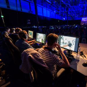 Team Menace.fi CS:GO-joukkue Lantrek 2015 -tapahtuman finaalissa