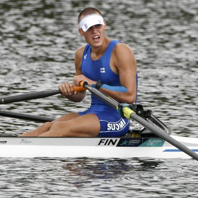 Kasper Hirvilampi soutu Glasgow EM 2018